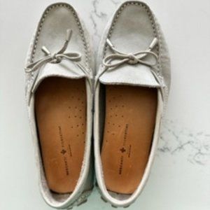 Mercanti Fiorentini Shoes Womens Tan Moccasin Loafer Flats MF-3200 Size 8B